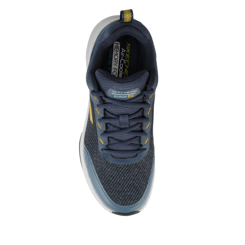 Skechers Wide Fit Bounder RSE - Hazlet - Navy