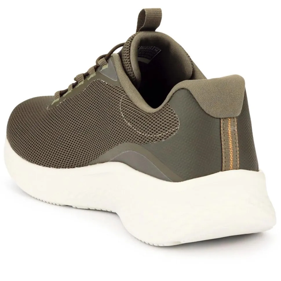 Skechers – Wide Fit SKECH-LITE PRO Trainers. - Olive