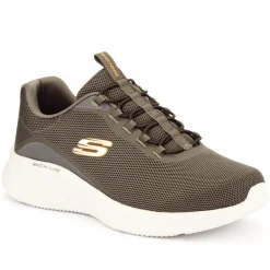 Skechers – Wide Fit SKECH-LITE PRO Trainers. - Olive
