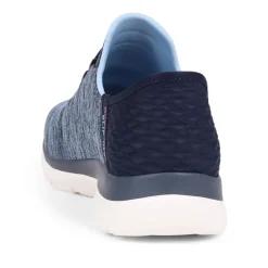 Skechers Wide Fit Slip-ins: Summits Trainers - Navy