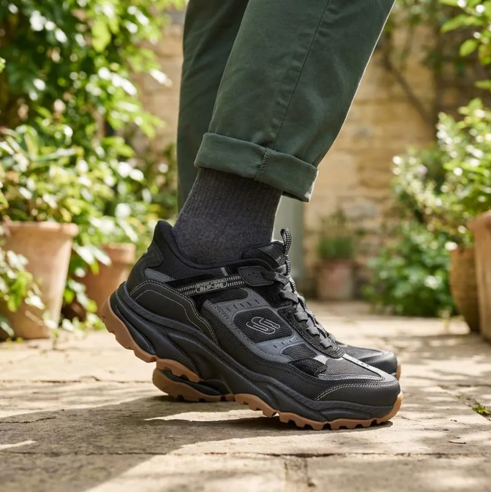 Skechers Wide Fit Slip-ins Vigor AT Trainers - Black