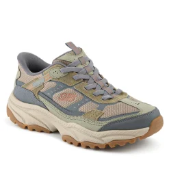 Skechers Wide Fit Slip-ins Vigor AT Trainers - Olive