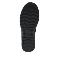 Skechers Zip Up Leather Boots - Black