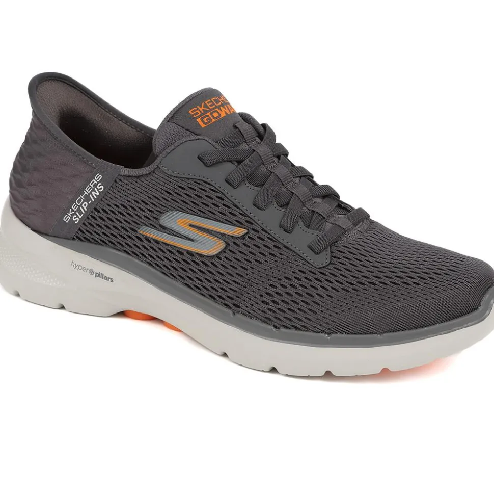 Slip-Ins GO WALK Trainers - Charcoal