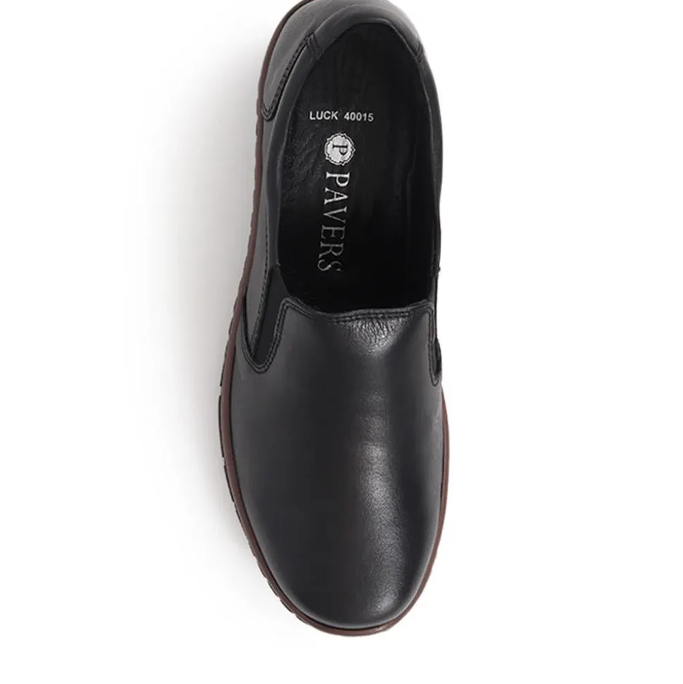 Slip-On Casual Shoes - Black