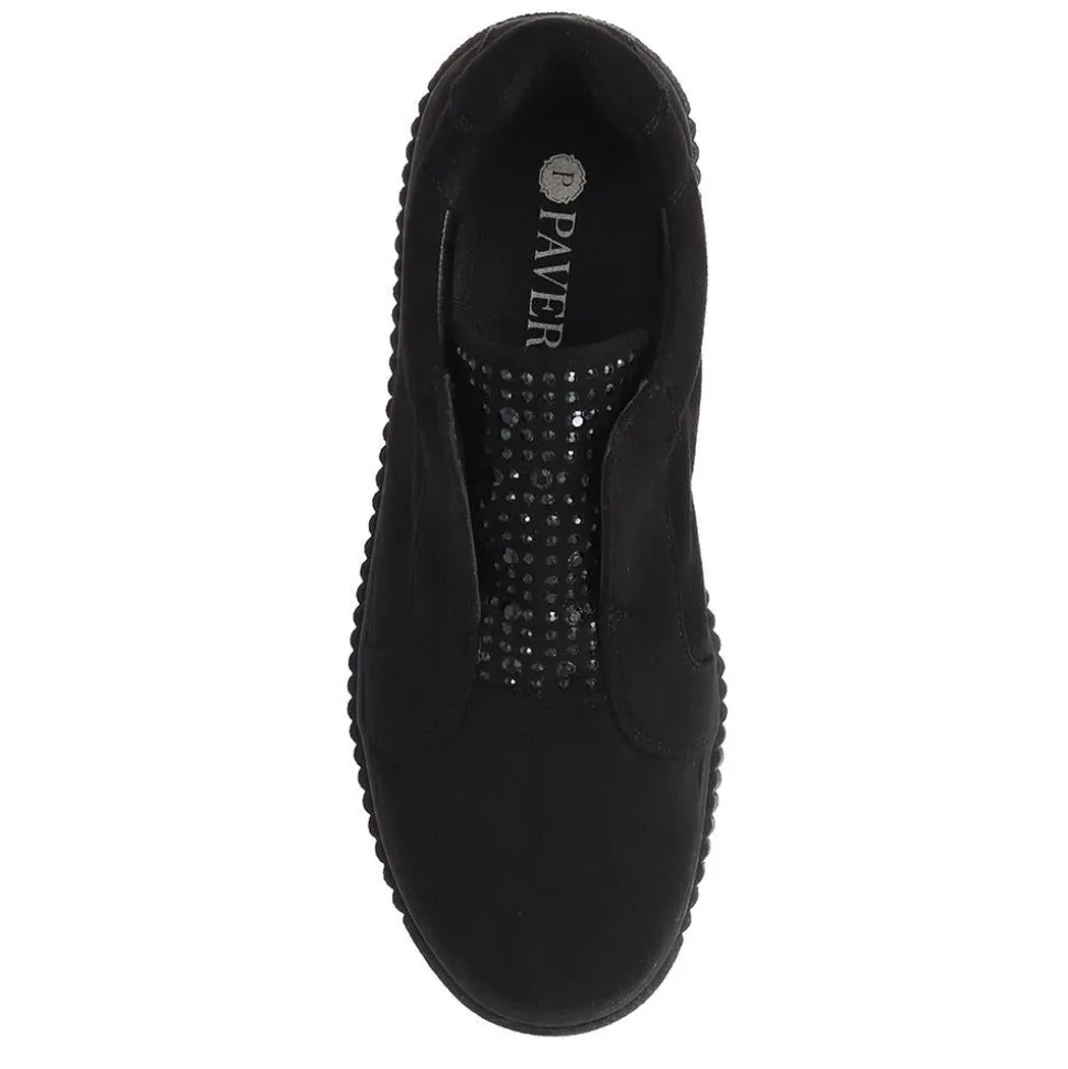 Slip-On Casual Shoes - Black