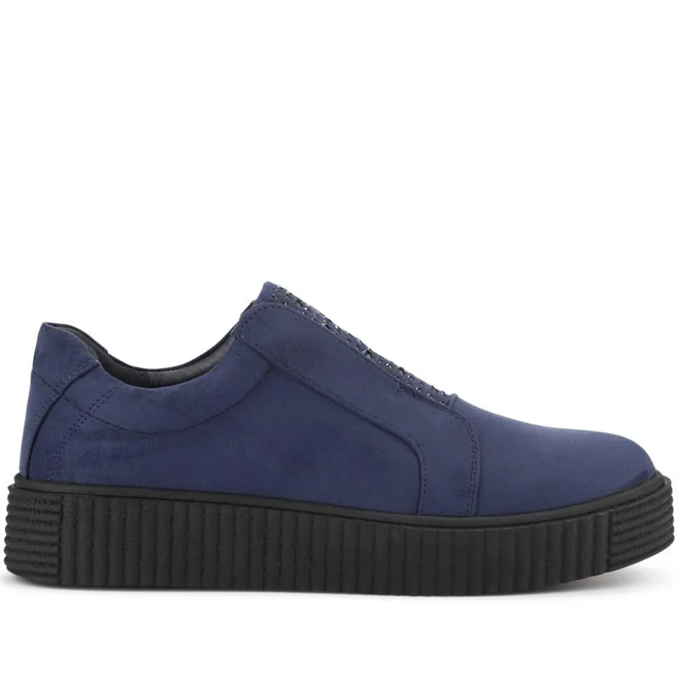 Slip-On Casual Shoes - Navy