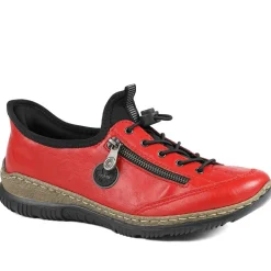 Slip-On Casual Shoes - Red