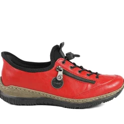 Slip-On Casual Shoes - Red