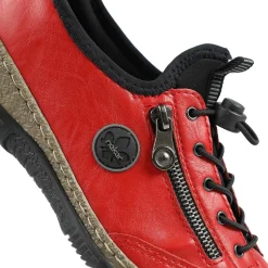 Slip-On Casual Shoes - Red