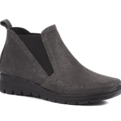 Slip-On Chelsea Boots - Grey