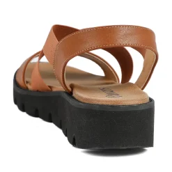 Slip On Chunky Sandals - Tan