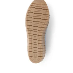Slip-On Leather Pumps - Denim