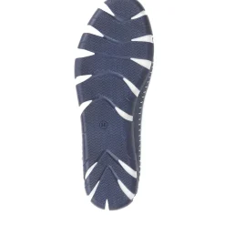 Slip-On Leather Pumps - Navy