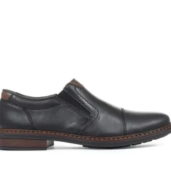 Slip-On Loafers - Black