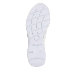 Slip-On Memory Foam Trainers - White