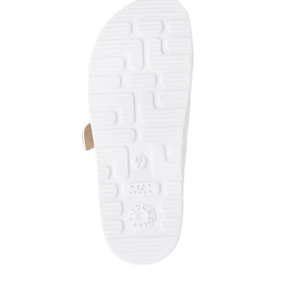 Slip-On Mules - Silver