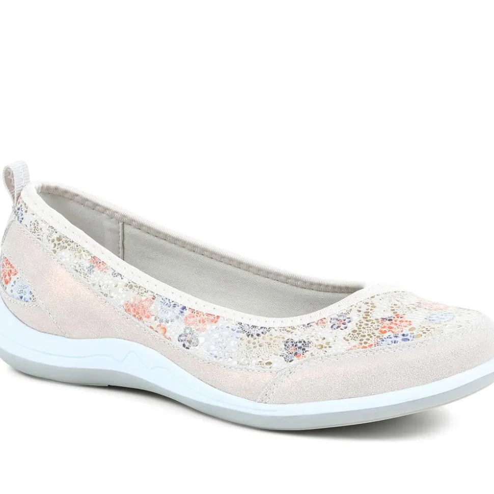 Slip-On Patterned Lightweight Pumps - Floral