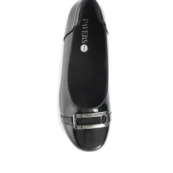 Slip On Pump - Black Patent