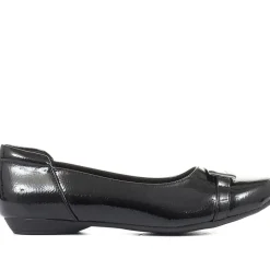 Slip On Pump - Black Patent