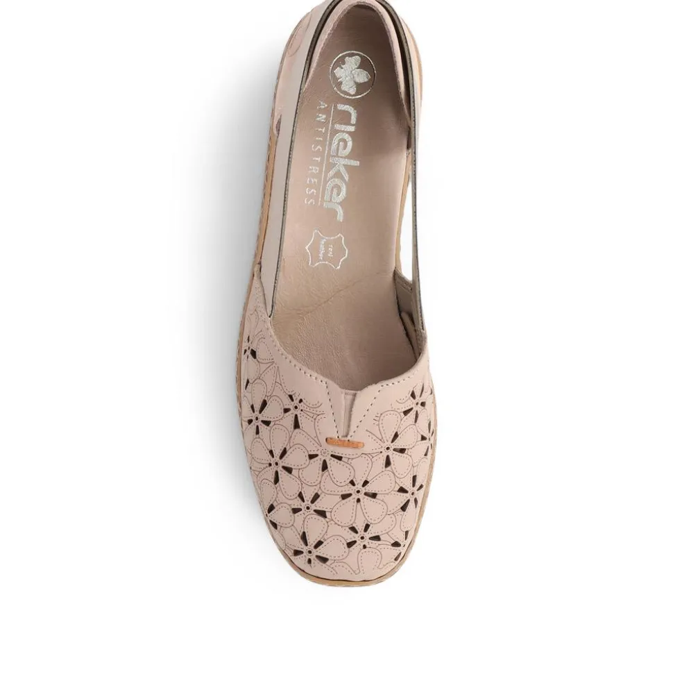Slip On Pumps - Beige