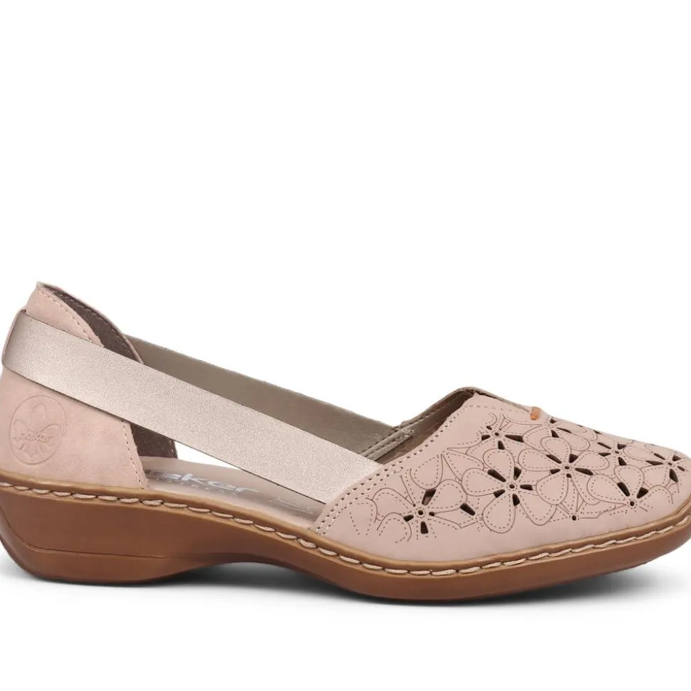 Slip On Pumps - Beige