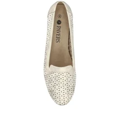 Slip-On Pumps - Beige-Gold