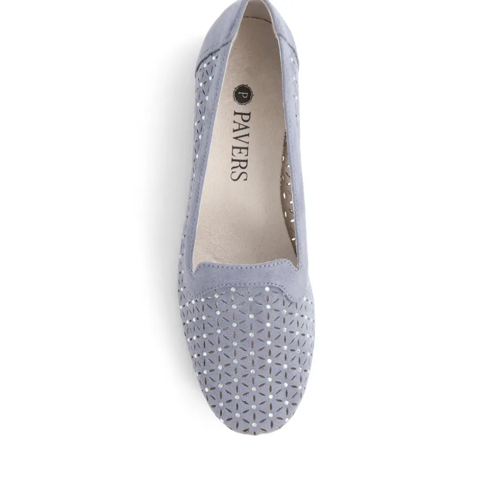Slip-On Pumps - Blue