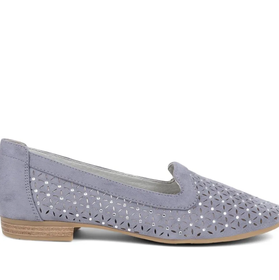 Slip-On Pumps - Blue