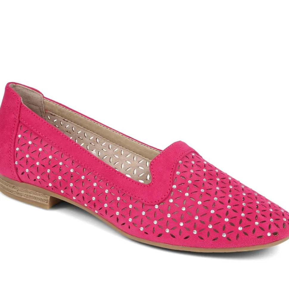 Slip-On Pumps - Fuschia