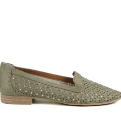 Slip-On Pumps - Khaki