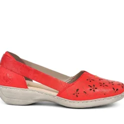 Slip On Pumps - Red