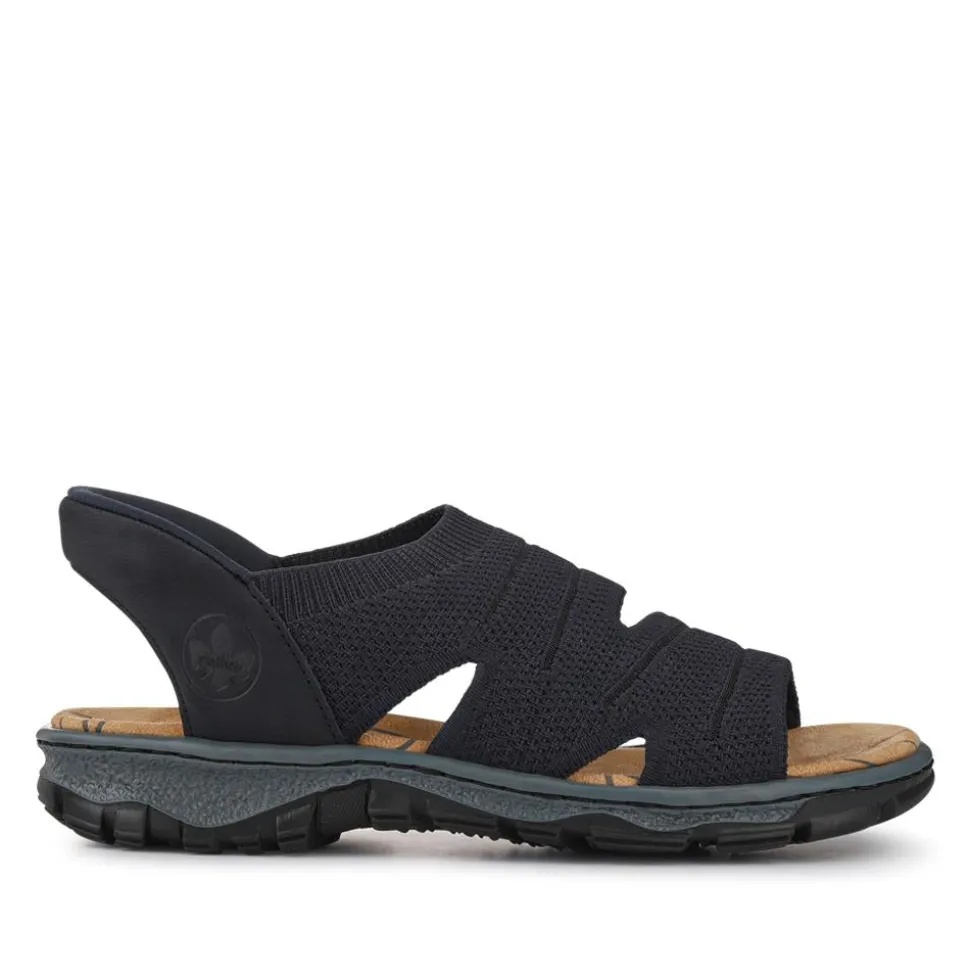 Slip-On Sandals - Navy