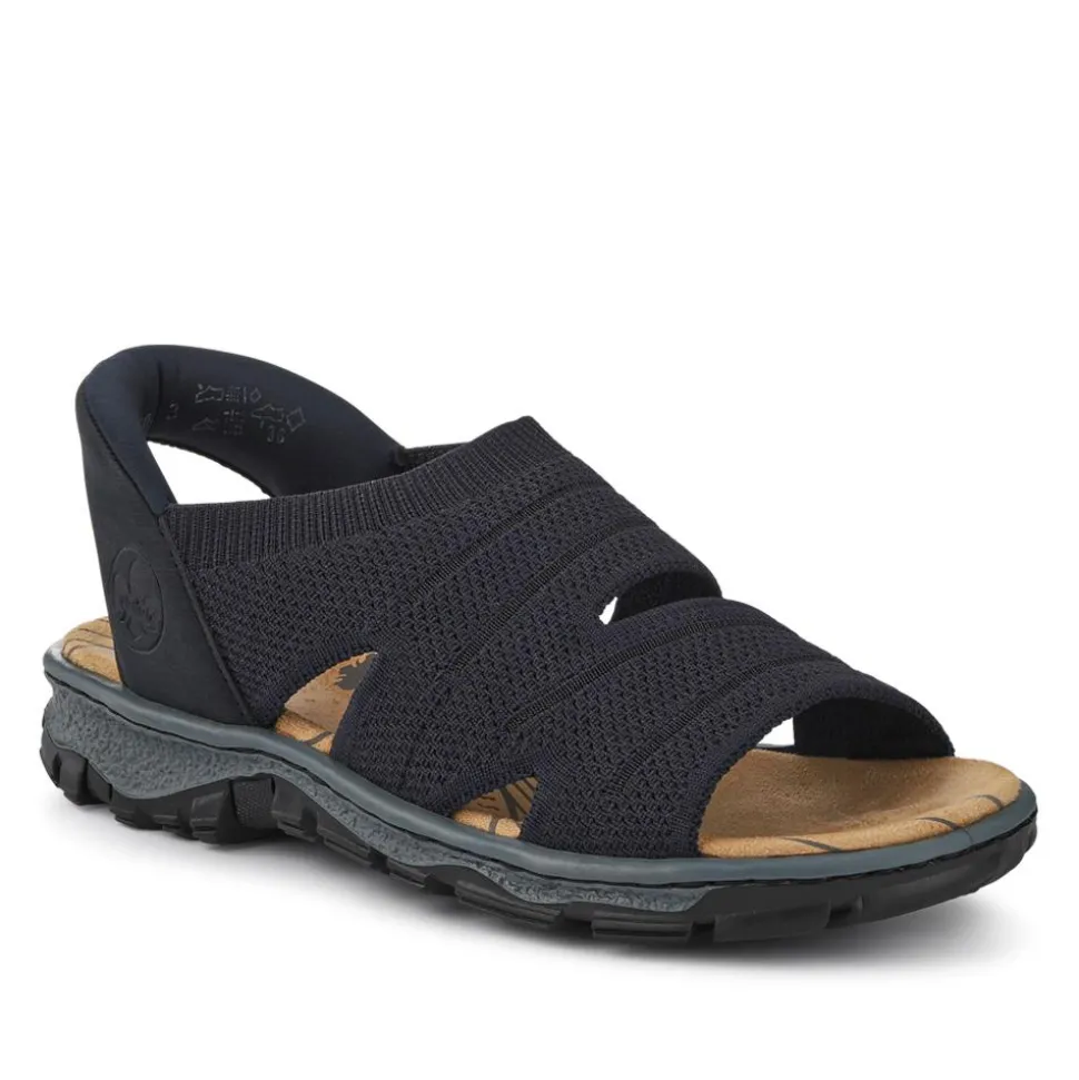 Slip-On Sandals - Navy