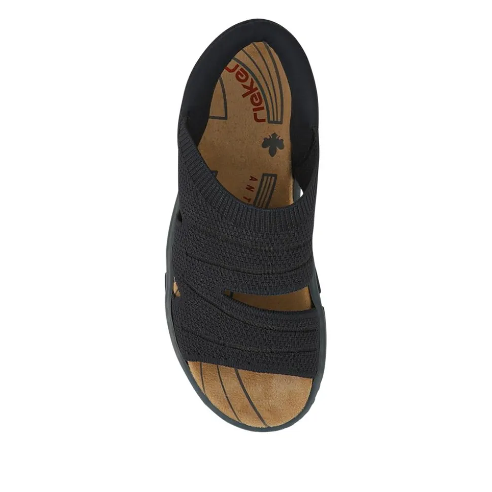Slip-On Sandals - Navy