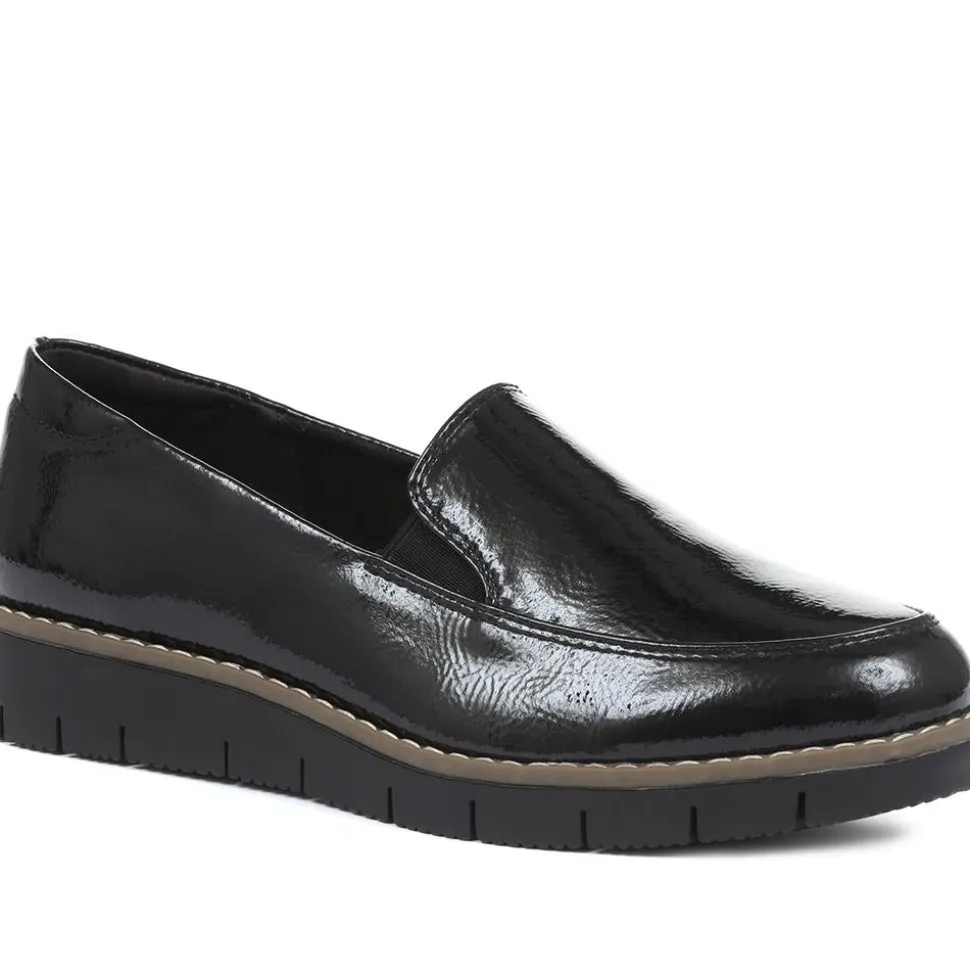 Slip-On Shoes for Women - Black