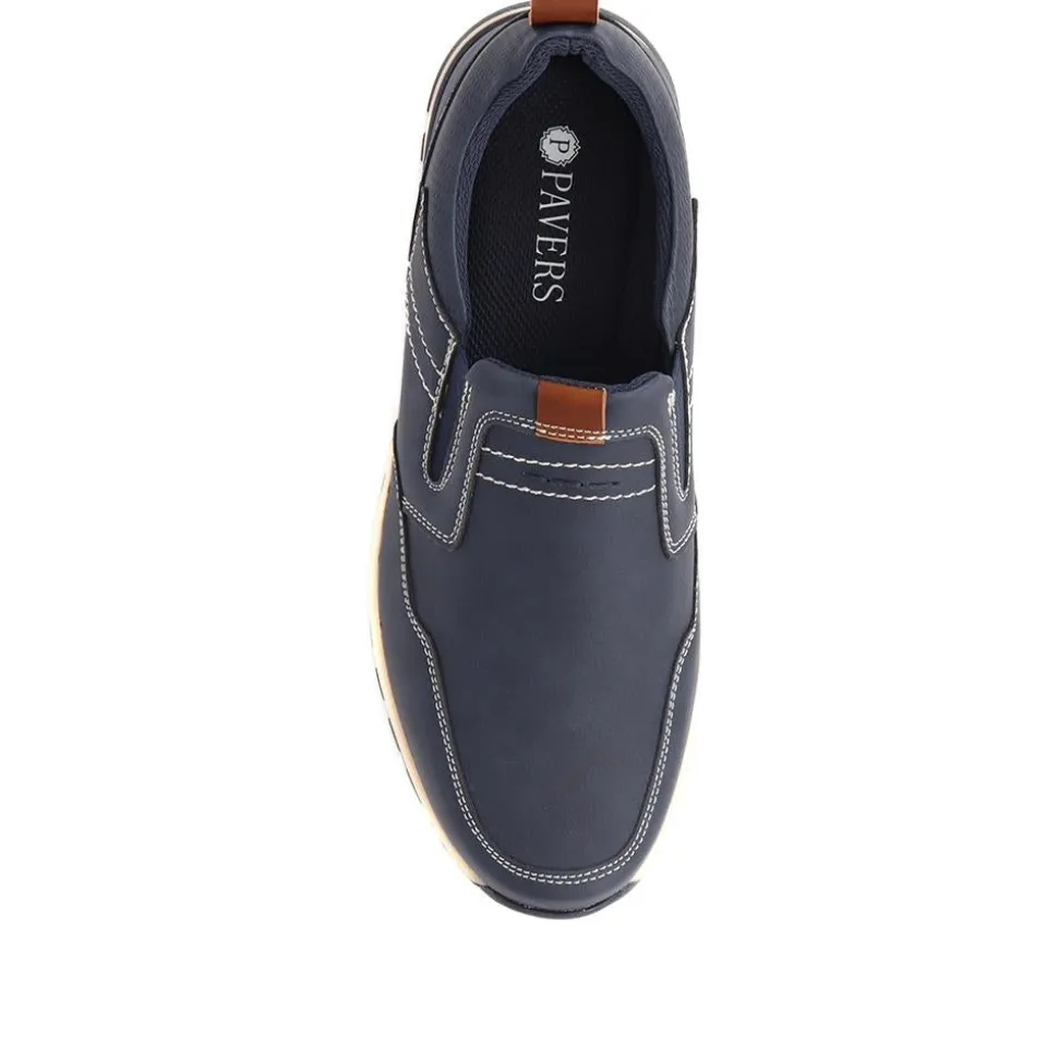 Slip-On Trainers - Navy
