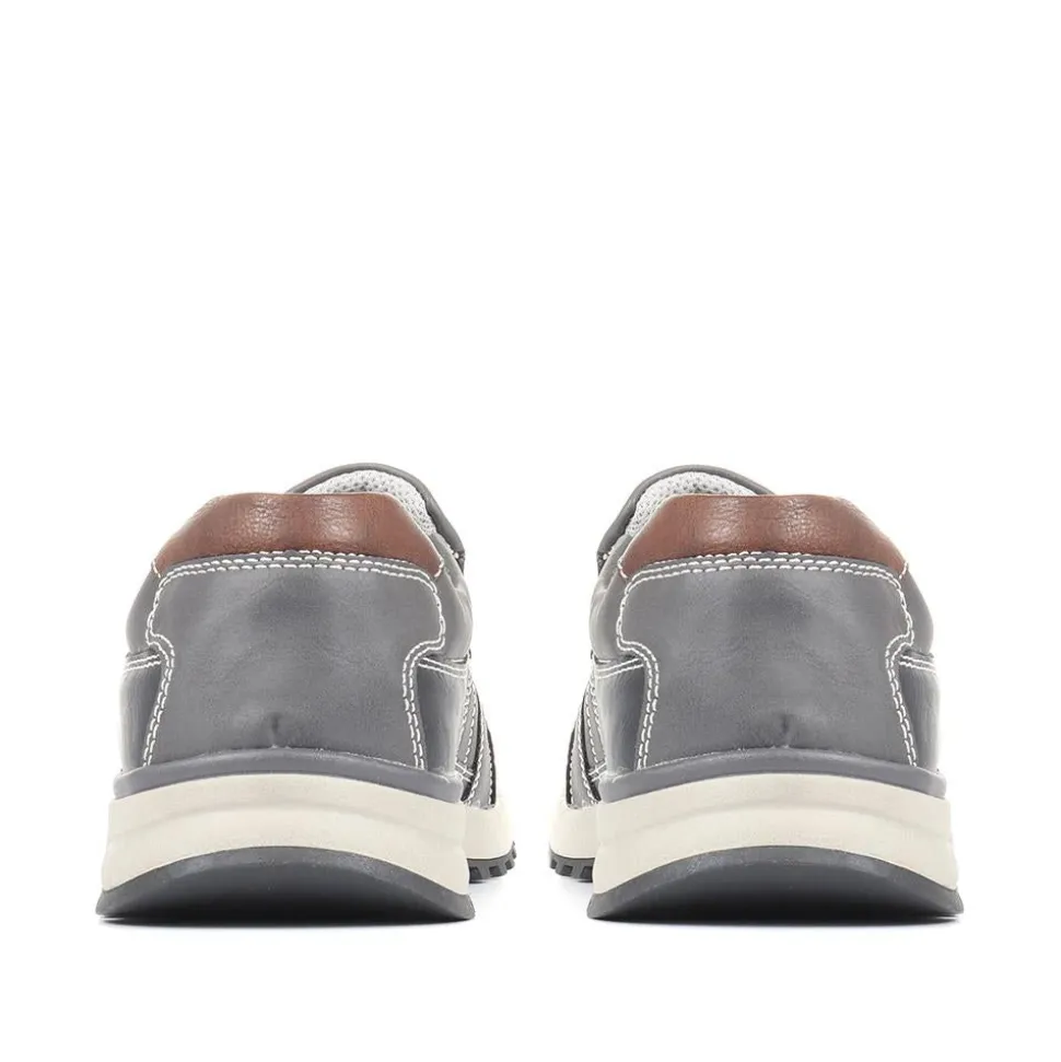 Slip On Trainers - Navy