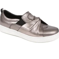Slip-On Trainers - Pewter