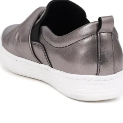 Slip-On Trainers - Pewter