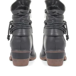 Slouch Ankle Boots - Black