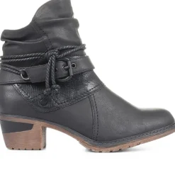 Slouch Ankle Boots - Black