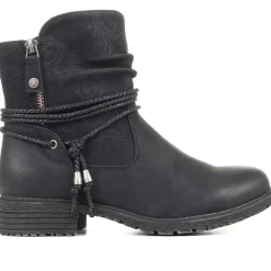 Slouch Ankle Boots - Black