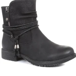 Slouch Ankle Boots - Black