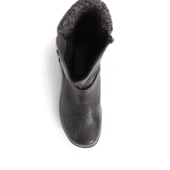 Slouch Calf Boots - Grey