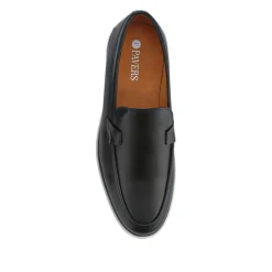 Smart All-Leather Loafers - Black