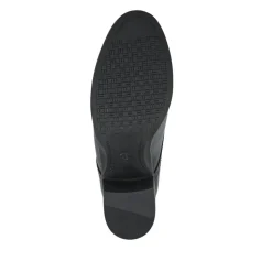 Smart Block Heeled Lace-Up Shoes - Black
