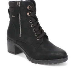 Smart Dual-Fastening Ankle Boots - Black