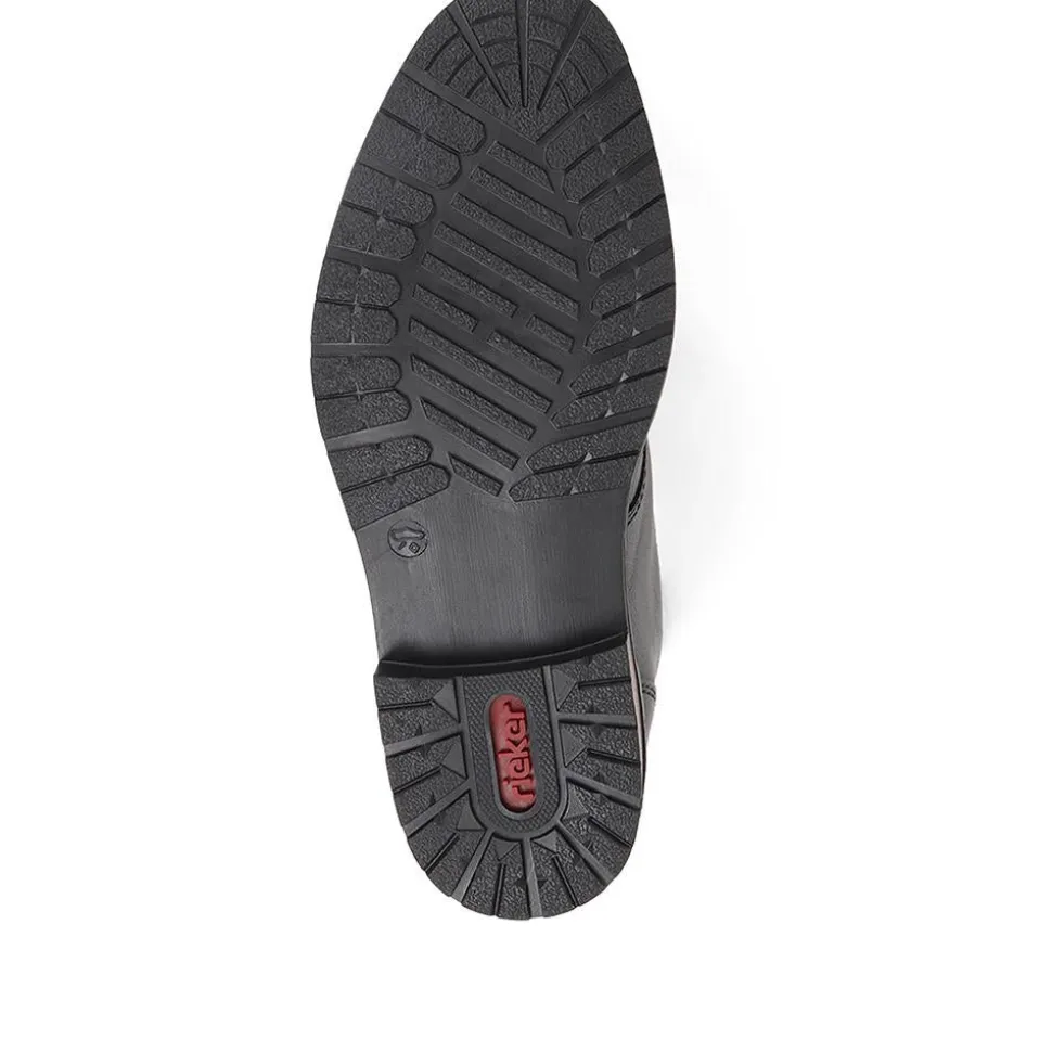 Smart Lace-Up Derby Shoes - Black