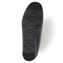 Smart Leather Moccasins - Black
